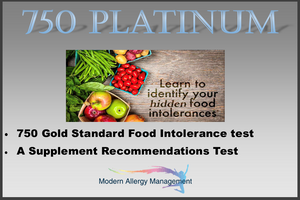 750 PLATINUM (Includes Supplement Recommendations Test)